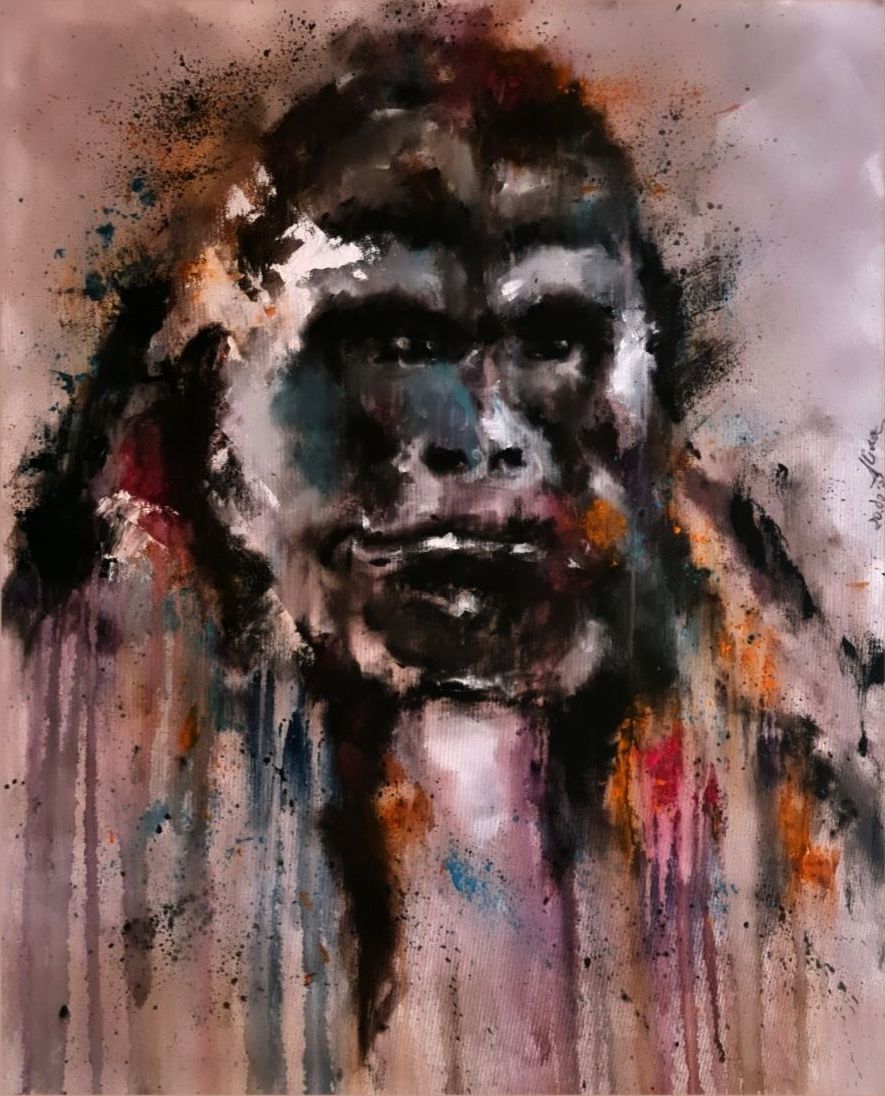 ArteDiAlina.com painting: That Bad Touch
